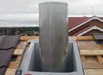 Как установить дымоход через крышу – правила создания и герметизации прохода трубы