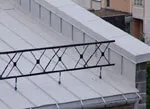 Как устроен узел парапета на крыше