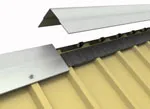 Как установить конек на крышу из профнастила