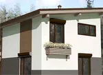 Проект дома с односкатной крышей: варианты
