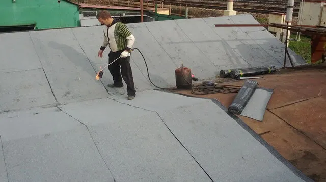 Покрыть крышу гаража