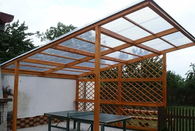 Крыша шестигранной беседки – варианты конструкций и материалов