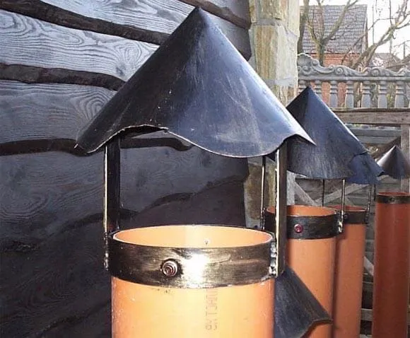 Изготовление колпака на трубу дымохода: подробная инструкция и чертежи