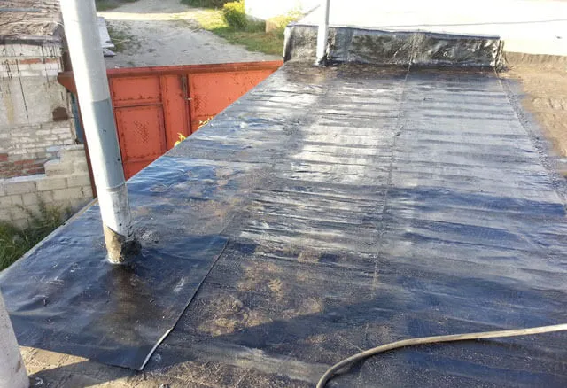Чем залить крышу гаража чтобы не протекала, как закрыть битумом, течет .