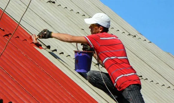 Чем и как покрасить шиферную крышу, какую краску для этого лучше использовать