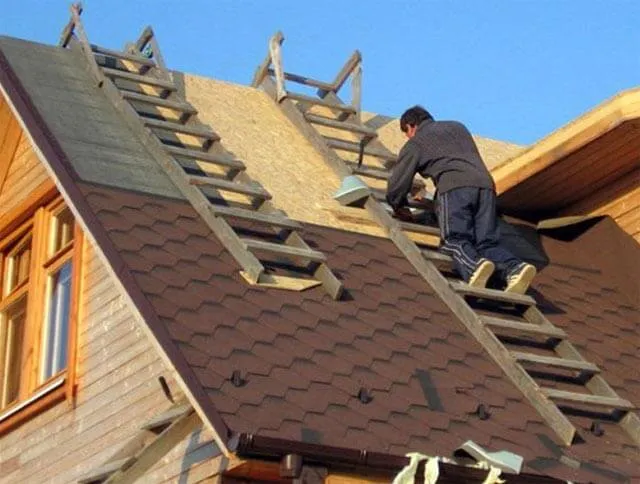 Лестница для крыши своими руками: монтаж, изготовление